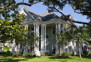 beautiful historic mansion in small Louisiana town